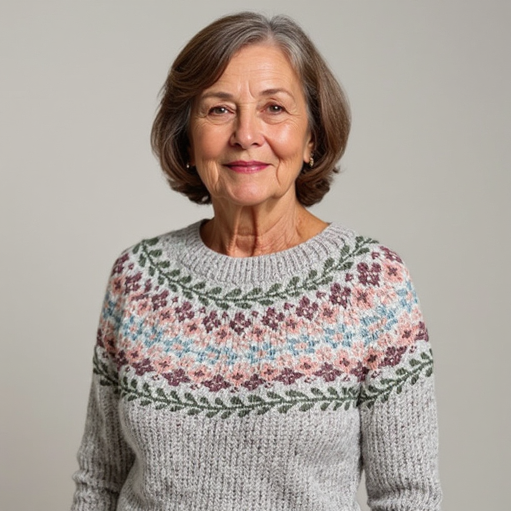 Bridget Vintage Icelandic Sweater - Cozy, Stylish Knitwear for Women