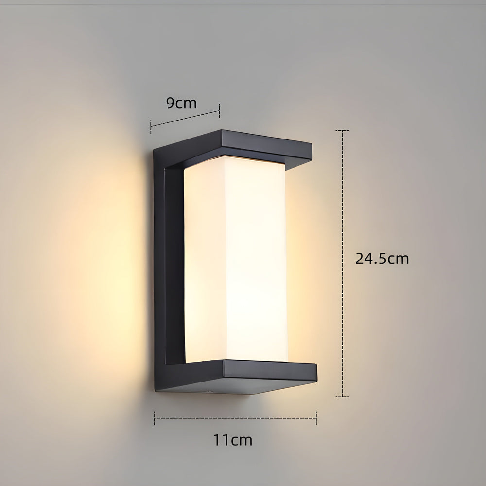 LED Outdoor Wall Light – IP65 Waterproof, Motion Sensor & Aluminum Body