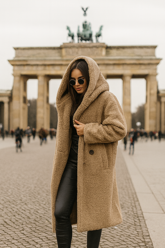 Women's relaxed coat, view 1