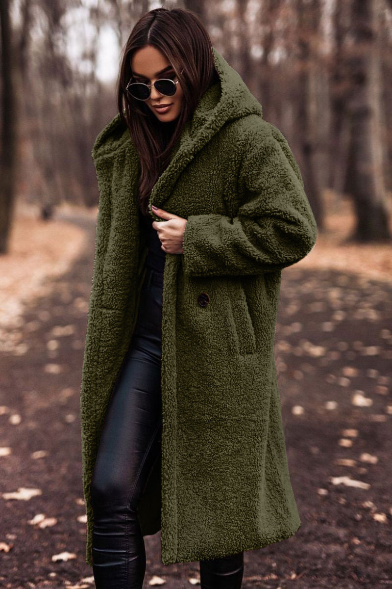 Women's relaxed coat, view 3