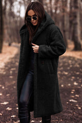 Women's relaxed coat, view 4