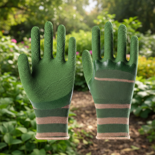 Gardening Gloves – Waterproof, Latex-Coated & Breathable Lightweight Fit