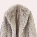 Gariela - Comfy Long Teddy Coat