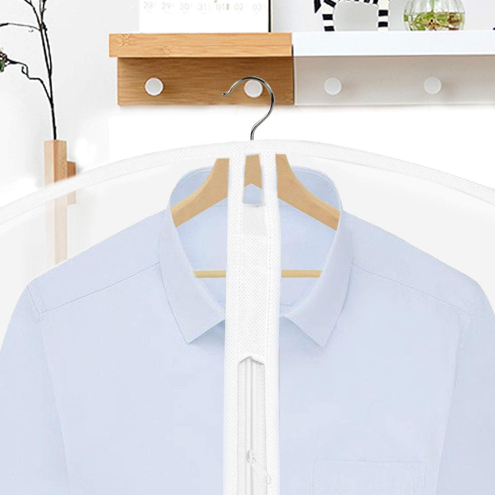 Extra-Long 71" Dress & Gown Garment Bag - Protective Cover with Handles for Long Dresses & Formal Wear