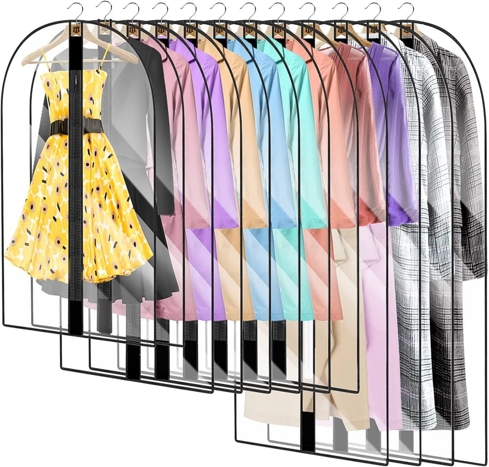 Extra-Long 71" Dress & Gown Garment Bag - Protective Cover with Handles for Long Dresses & Formal Wear