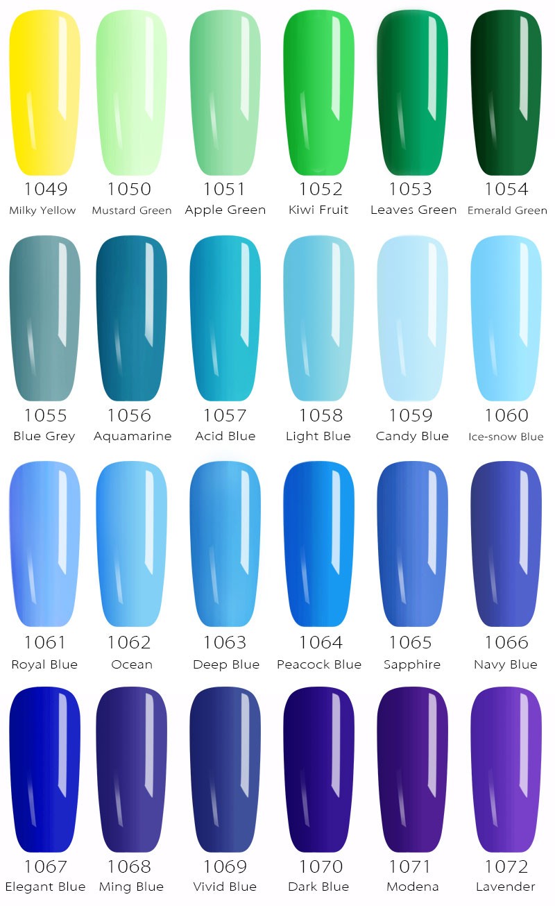 Luxury Gel Nail Varnish - UV/LED Curing, 0.41 fl oz - Vibrant Colors for Long-Lasting Shine