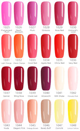Luxury Gel Nail Varnish - UV/LED Curing, 0.41 fl oz - Vibrant Colors for Long-Lasting Shine