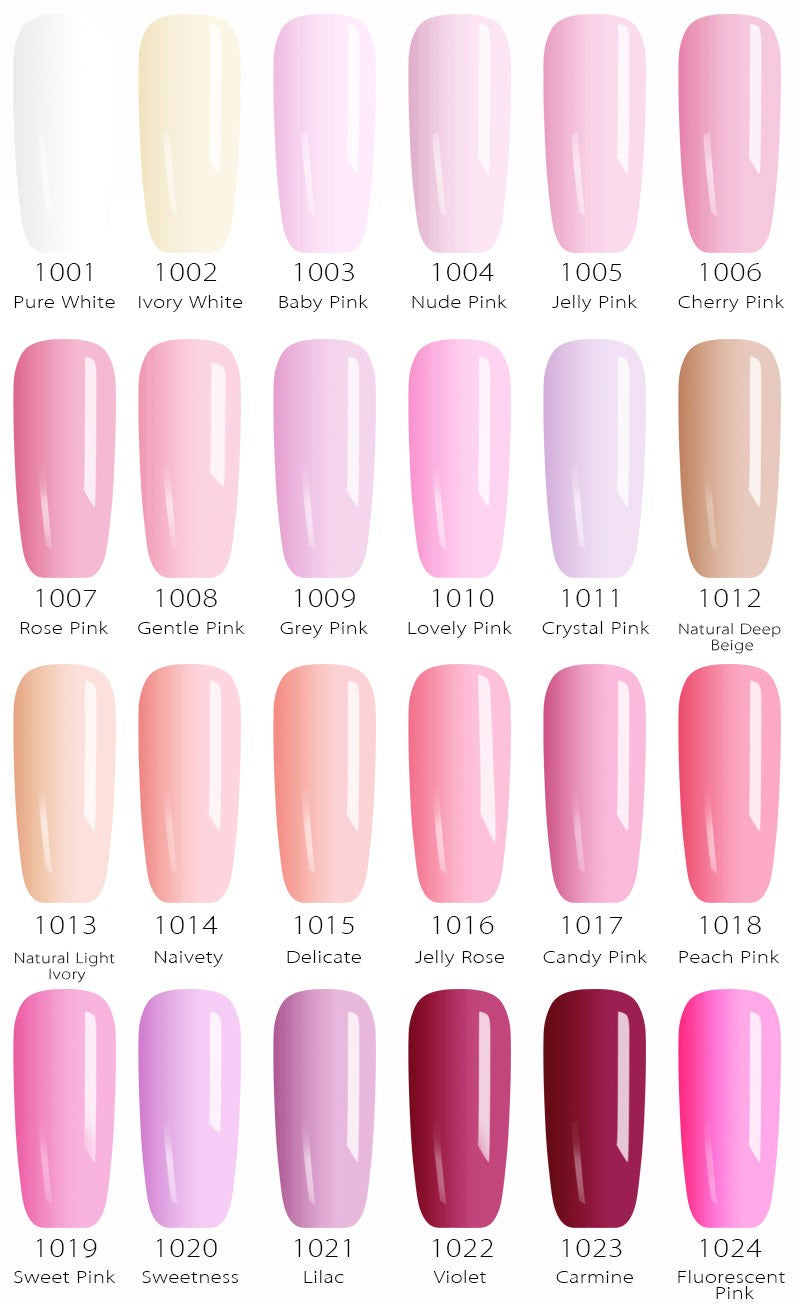 Luxury Gel Nail Varnish - UV/LED Curing, 0.41 fl oz - Vibrant Colors for Long-Lasting Shine