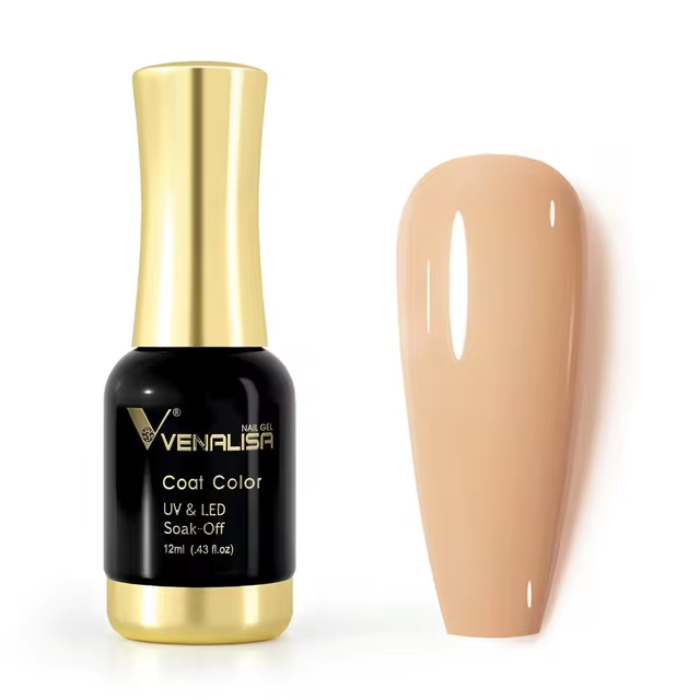 Luxury Gel Nail Varnish - UV/LED Curing, 0.41 fl oz - Vibrant Colors for Long-Lasting Shine