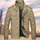 GENTI Oxford Mid-Coat | Modern Waterproof & Windproof Jacket for Men
