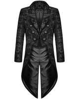 Gentleman Gothic Jacket with Brocade Design - Victor