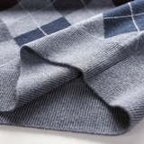 Gentlemen's Spencer with Stylish Argyle Pattern - Felix