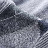 Gentlemen's Spencer with Stylish Argyle Pattern - Felix