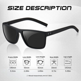 Unisex Polarized Sunglasses Set – 3 Pairs, UV400 Protection & Mirrored Lenses