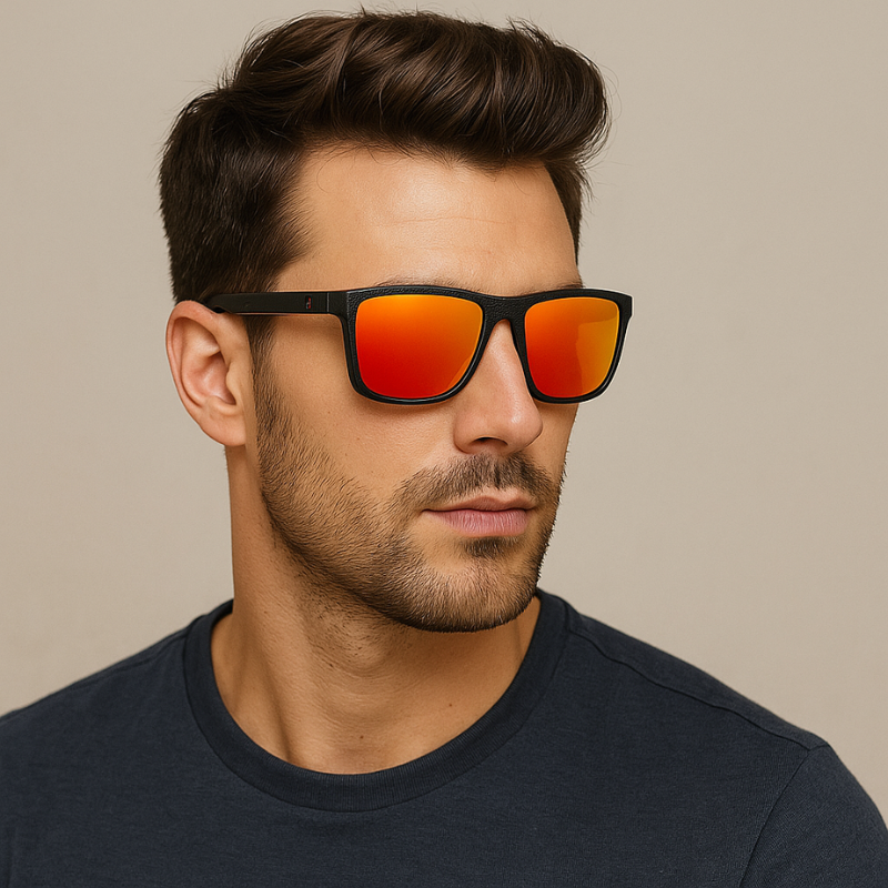 Unisex Polarized Sunglasses Set – 3 Pairs, UV400 Protection & Mirrored Lenses