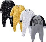 Gerber Baby Boys' Footed Sleepsuit - Cozy & Comfortable Sleepwear for Infants