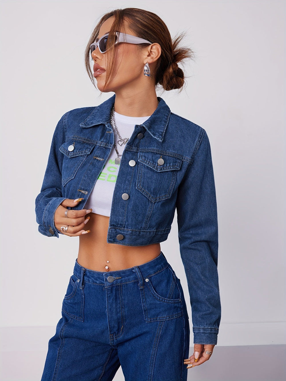 Women's oversized coat, view 3