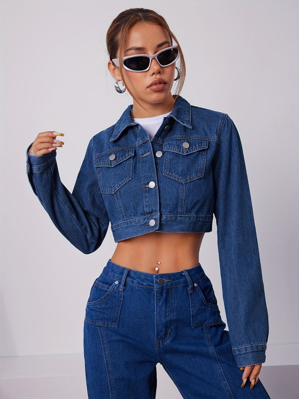 Women's oversized coat, view 4