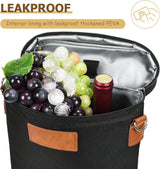 ChillMate Insulated Dual Wine Bottle Carrier Bag - Buy 1 Get 1 FREE - Perfect for Picnics & Events