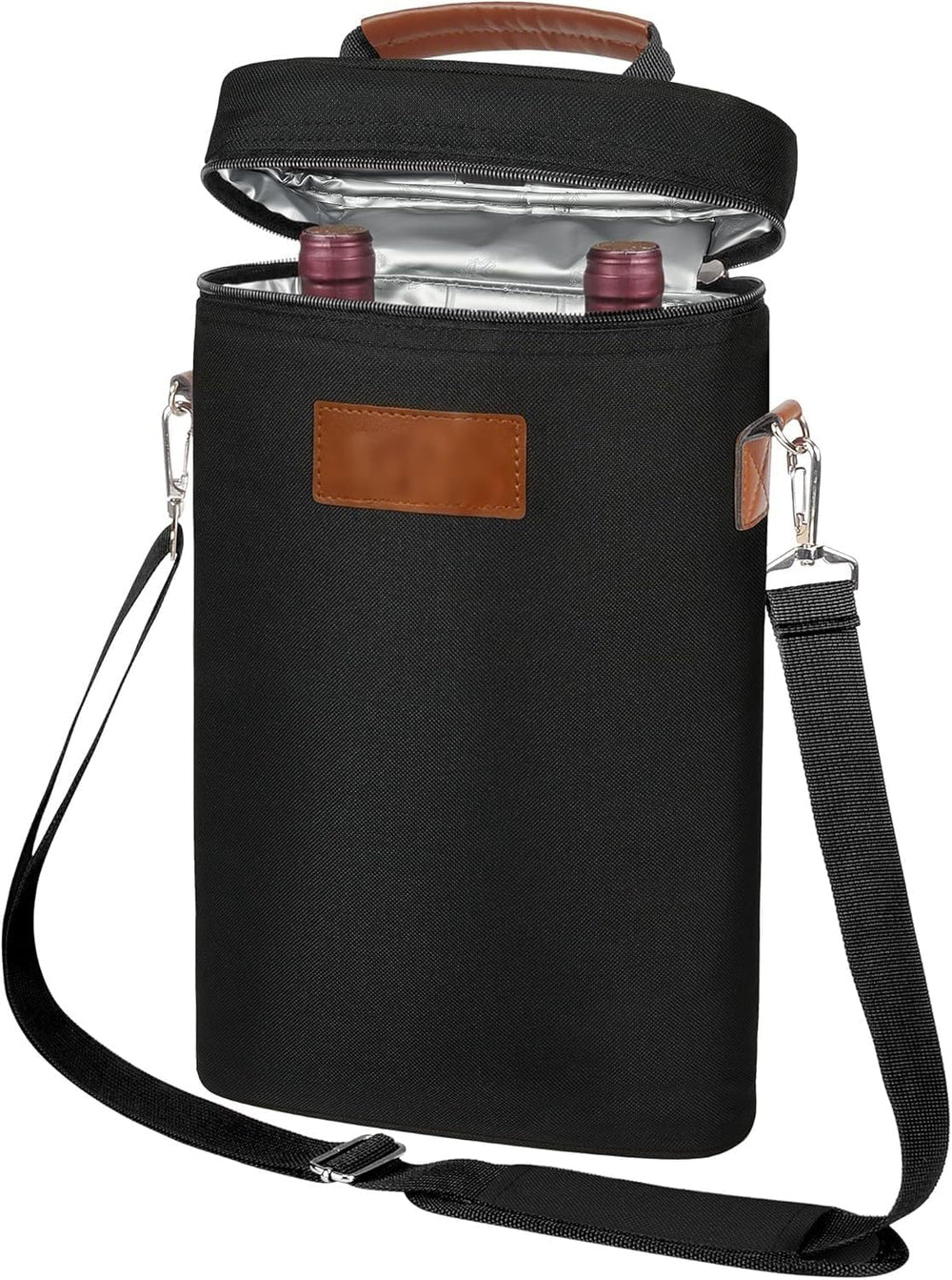 ChillMate Insulated Dual Wine Bottle Carrier Bag - Buy 1 Get 1 FREE - Perfect for Picnics & Events