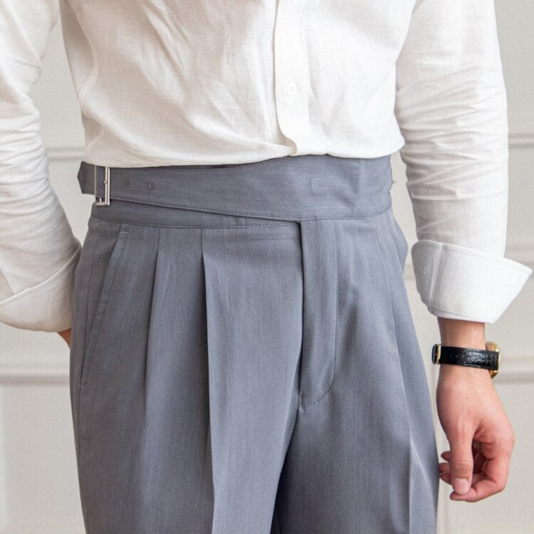 Oliver Classic Pants with Buckle