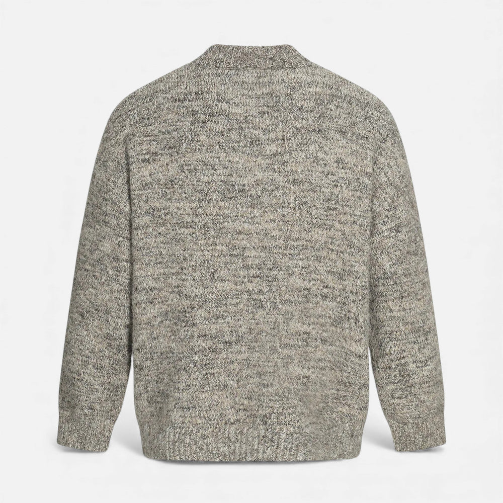 Men's longline cardigan, view 6