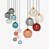 LumiSphere Glass Ball Pendant Lamp - Modern Hanging Light Fixture for Home Decor