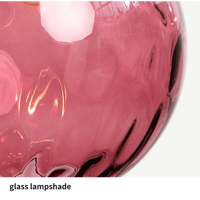 LumiSphere Glass Ball Pendant Lamp - Modern Hanging Light Fixture for Home Decor