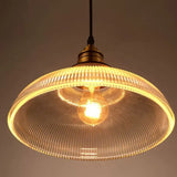 CrystalLoom Glass Pendant Lamp - Elegant Modern Lighting Fixture for Home Decor