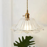 OpulentGlow Glass Pendant Lamp - Elegant Modern Lighting Fixture for Home Decor