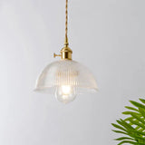 OpulentGlow Glass Pendant Lamp - Elegant Modern Lighting Fixture for Home Decor