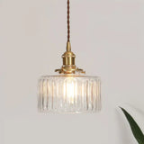 OpulentGlow Glass Pendant Lamp - Elegant Modern Lighting Fixture for Home Decor