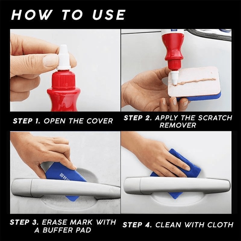 Car Scratch Repair Polish – Restores Shine, Works on All Paint Types