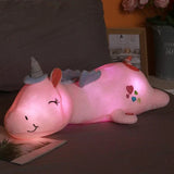 Enhanced Product Title: **Leuchtendes Einhorn Kuscheltier – Plüschspielzeug mit LED-Lichtern für Kinder, Kuscheliges Geschenk für Mädchen und Jungen** 

This title includes relevant keywords and phrases that can help improve visibility and attract potenti