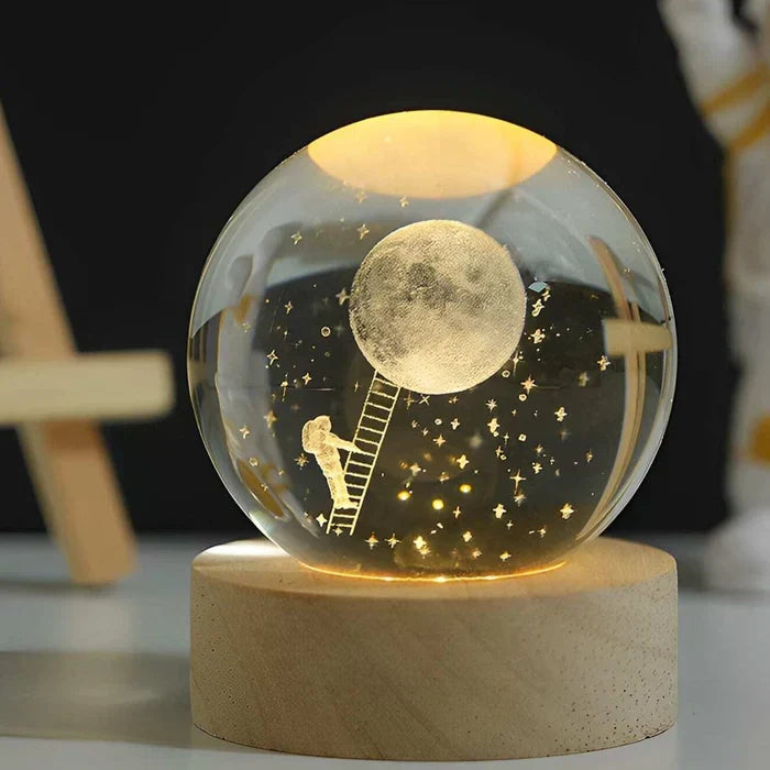 Enhanced Product Title: "CelestialGlow Glowing Sphere - Illuminating Decorative Orb for Home & Garden | LED Light Feature" 

This title includes relevant keywords while maintaining clarity and appeal for potential buyers.