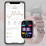 Enhanced Product Title: **GlucoCare SOS Smart Watch 2025: Advanced Fall Detection & Real-Time Glucose Monitoring**