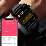 Enhanced Product Title: **GlucoCare SOS Smart Watch 2025: Advanced Fall Detection & Real-Time Glucose Monitoring**