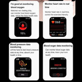 GlucoSense Smartwatch - Noninvasive Real-Time Glucose Monitoring & Health Tracking Device