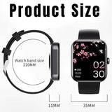 GlucoSense Smartwatch - Noninvasive Real-Time Glucose Monitoring & Health Tracking Device