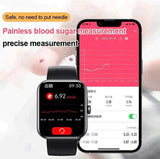 GlucoSense Smartwatch - Noninvasive Real-Time Glucose Monitoring & Health Tracking Device