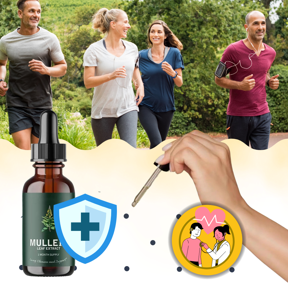 Alcohol-Free Mullein Drops for Lung Health | Natural Respiratory Support | Herbal Supplement