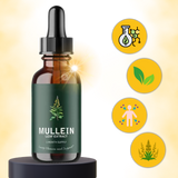 Alcohol-Free Mullein Drops for Lung Health | Natural Respiratory Support | Herbal Supplement