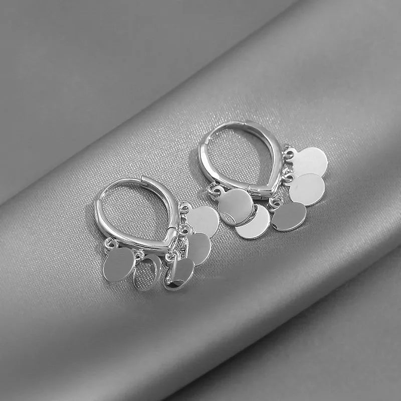 Elegant Golden Boho Hoop Earrings - Stylish Statement Jewelry for Women