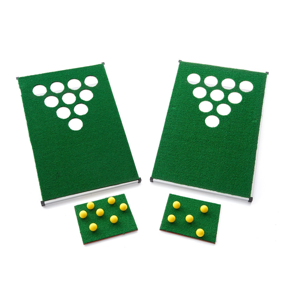 Golf Cornhole Pong Game Set – Portable, Folding & Backyard Play