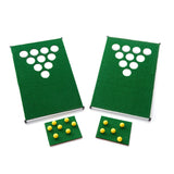 Golf Cornhole Pong Game Set – Portable, Folding & Backyard Play