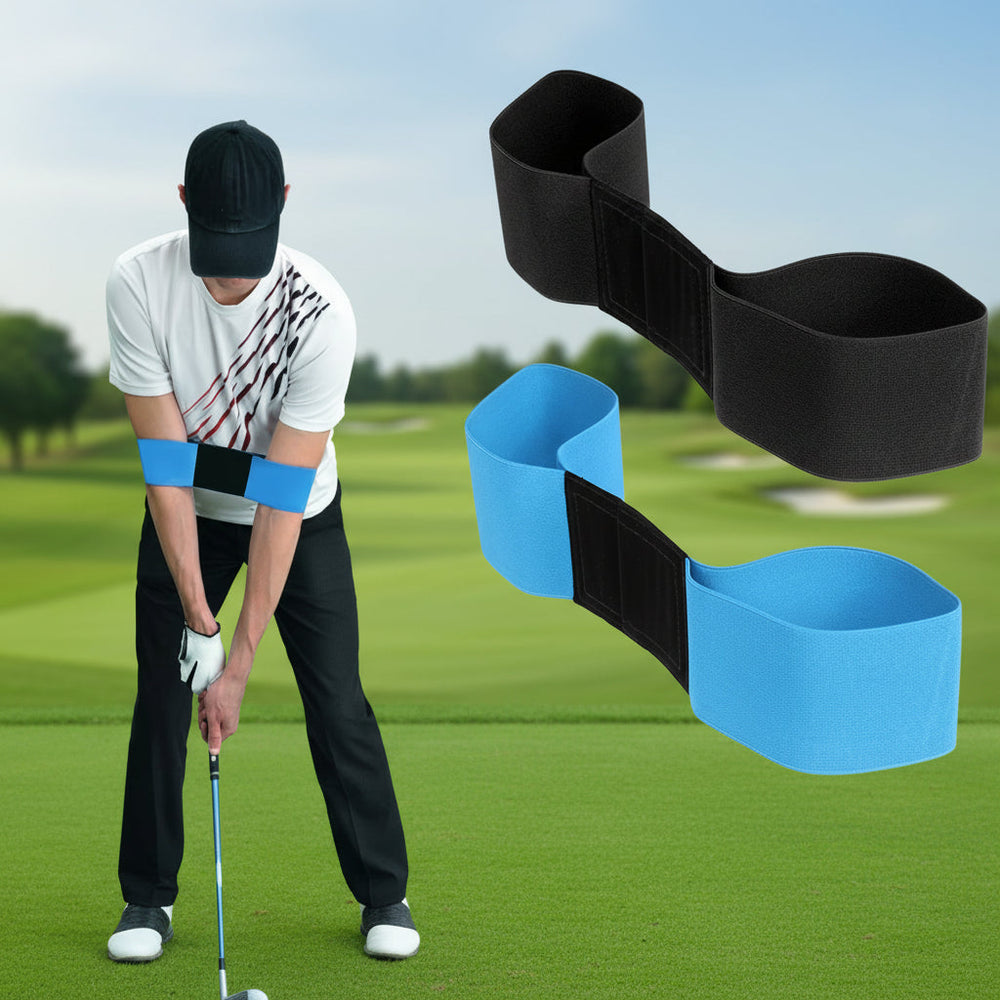 Golf Swing Training Aid – Adjustable Design, Arm Stabilizer & Practice Tool