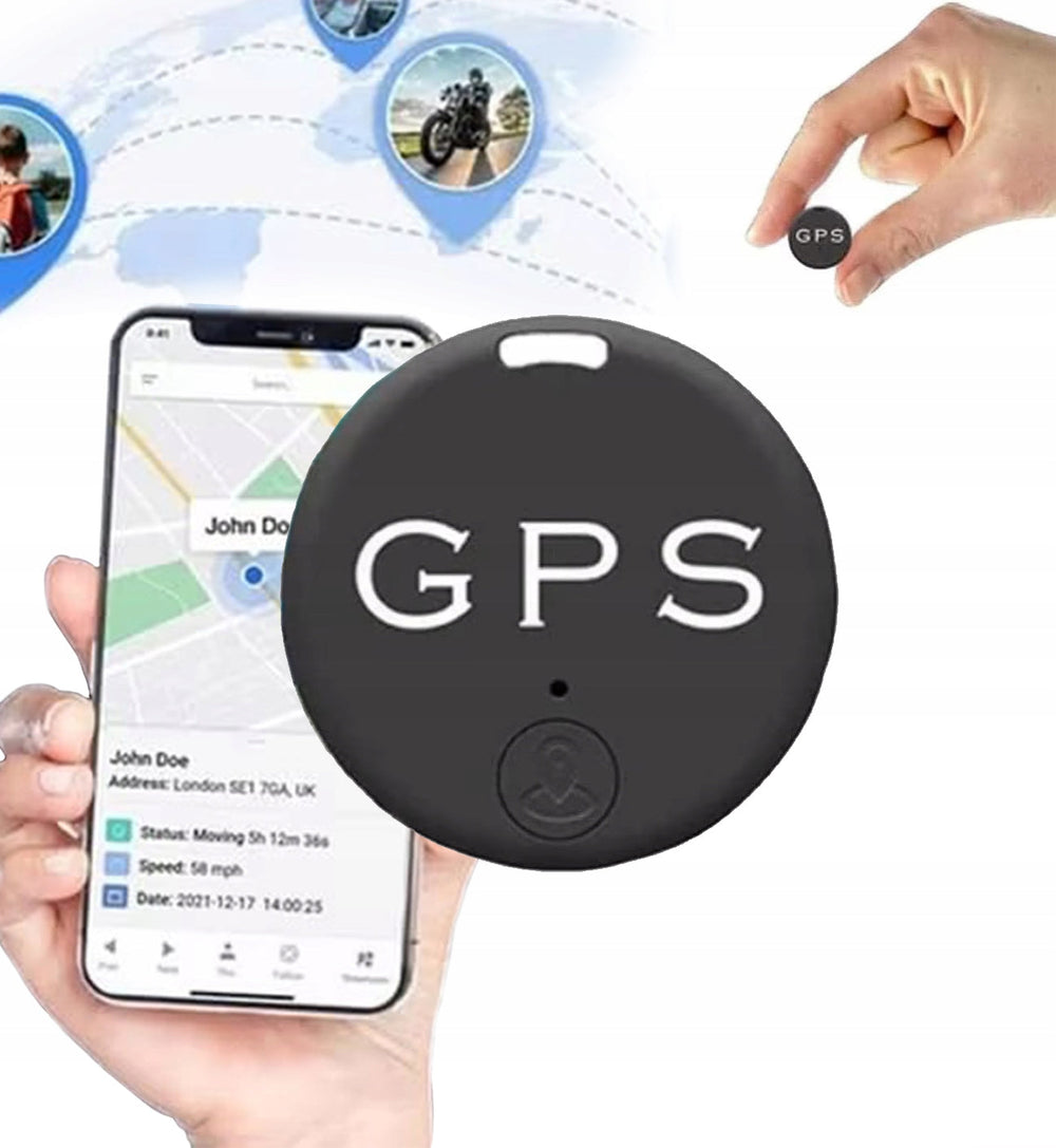 Mini Magnetic GPS Tracker - Real-Time Location Device for Vehicles, Pets & Valuables