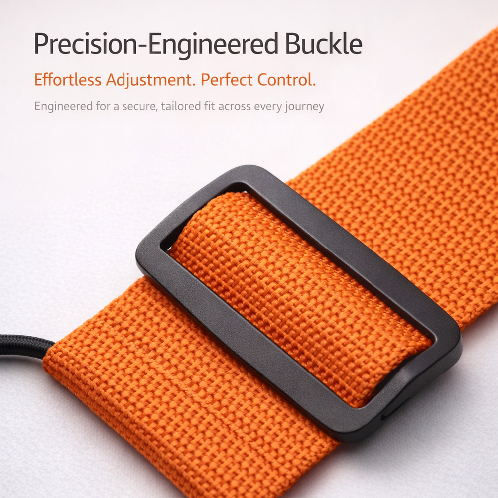 Adjustable Luggage Strap – Waterproof PP Elastic, Multi-Suitcase & 7 Colors