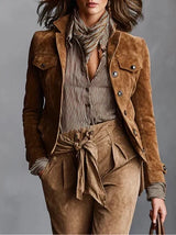 Women's cropped coat, view 1