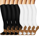 Enhanced Product Title: "StepRelief Gradual Compression Copper Socks - 15-20 mmHg, 8 Pairs for Enhanced Circulation & Comfort" 

This title includes keywords that improve search visibility while clearly conveying the product's benefits and features.